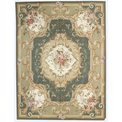 One-of-a-Kind Rectangle 7'11" X 10' Hand Knotted Area Rug