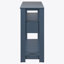 61.52'' Modern Console Table with 4 Drawers and Open Shelves-1122127461