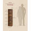 134.2cm H x 30.2cm W Bookcase-944707834