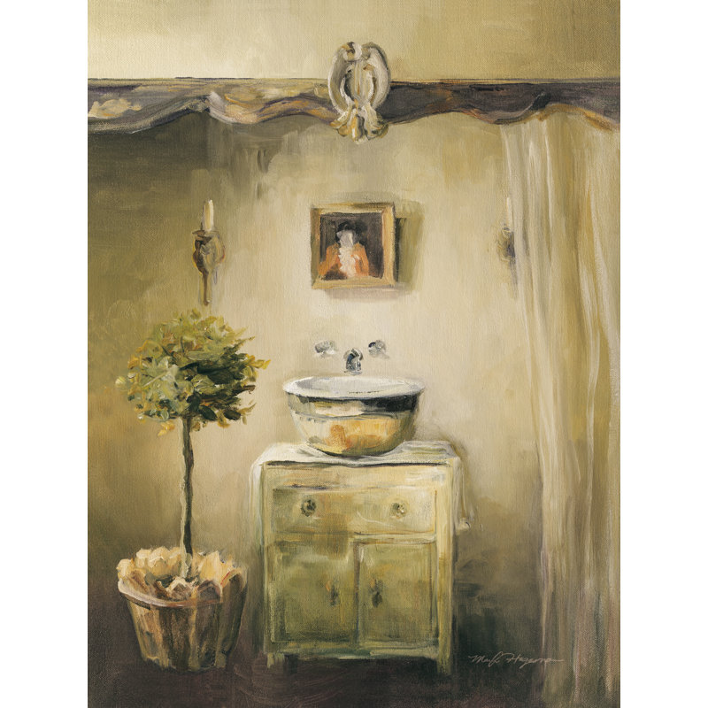 Provence Bath II sur impression sur toile, H 40 po x l 30 po