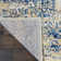 Burnie Oriental Blue/Ivory Area Rug