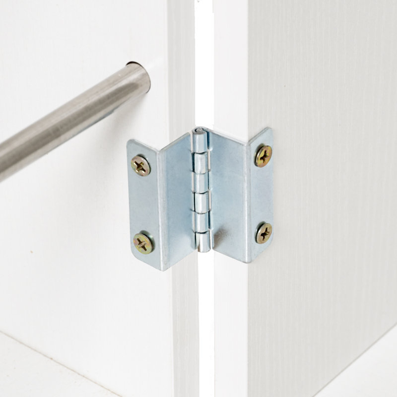 Armoire de rangement autoportante 72 po H, Blanc