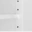 Solution de rangement pratique pour la salle de bain - Armoire en panneau de fibres à densité moyenne équipée de deux portes, de tiroirs et d'une tablette réglable pour l'organisation-1310756845