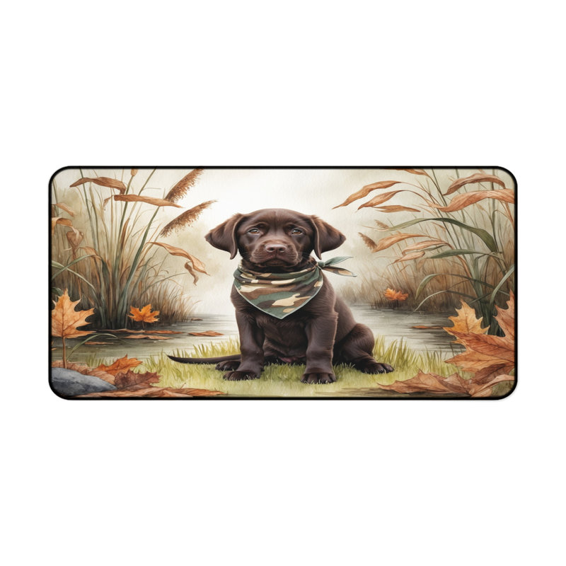 Polyester Desk Pad, 23.6x13.8