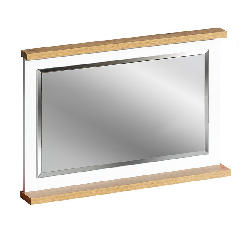 Mirefield Wood Rectangle Wall Mirror