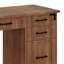 Table d'écriture, prises de courant, tiroirs multiples et armoire de rangement Vintage Farmhouse-130183494