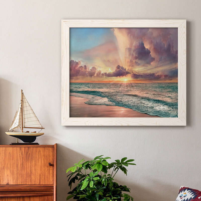 Copper Beach - Photographie de cadre photo sur toile, H 20 po x l 17 po x P 1,5 po, Blanc