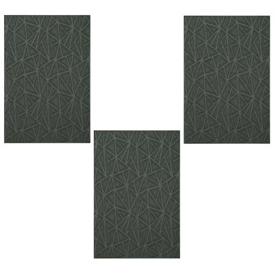 Ensemble de tapis intérieur / extérieur en nylon touffeté à la machine Gjon