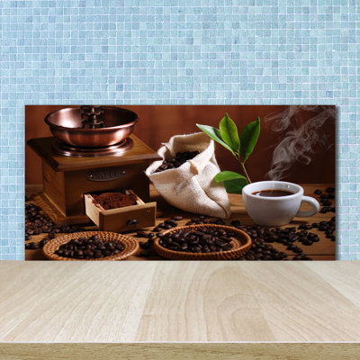 50cm W x 100cm L Glass Peel and Stick Panel