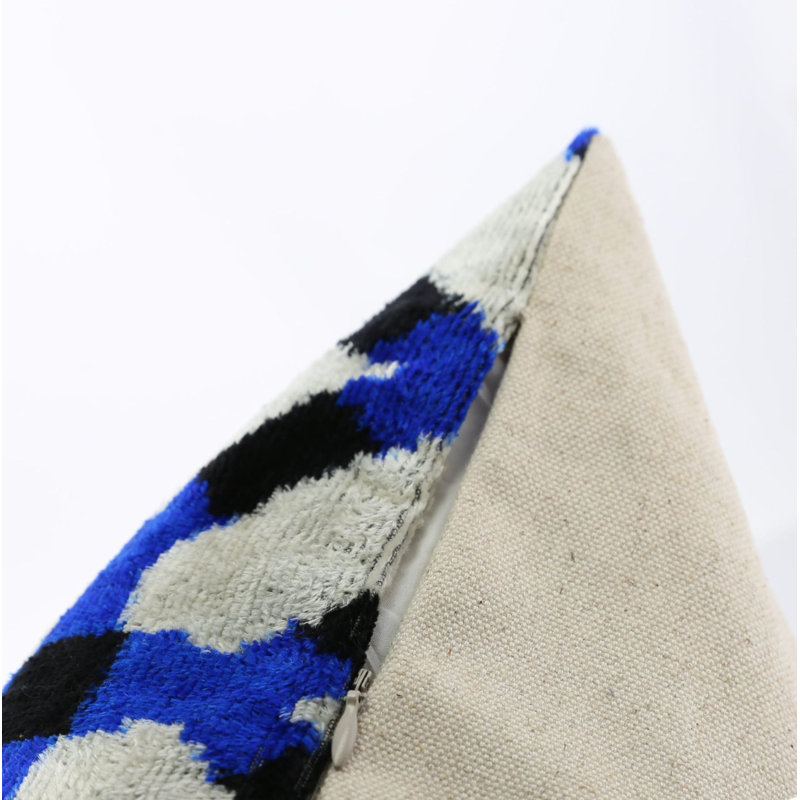 Geometric Velvet Throw Pillow