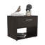 Table de chevet, 1 tiroir, 1 tablette, 4 pieds-806170396