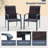 4 - Person Patio Dining Set with Round Table-694948221-694948222