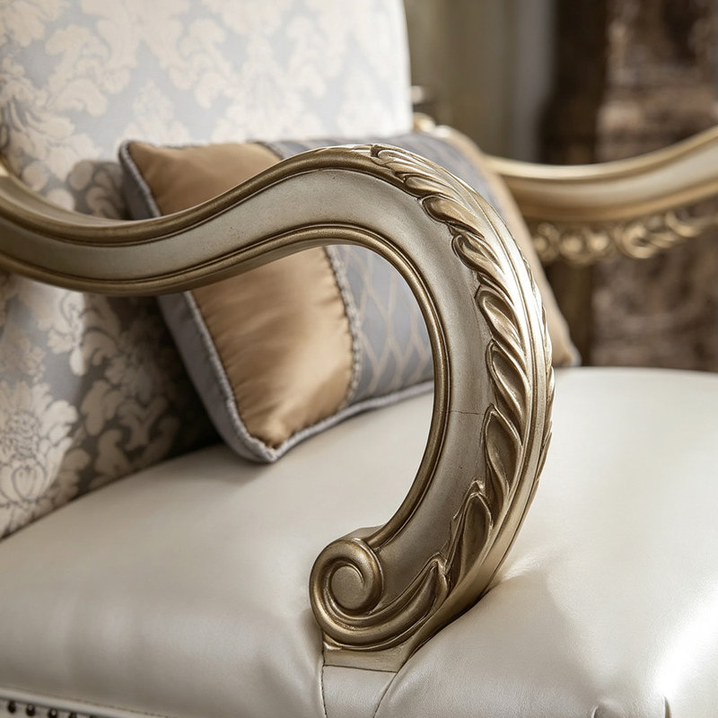 Fauteuil rétro une place avec accoudoirs