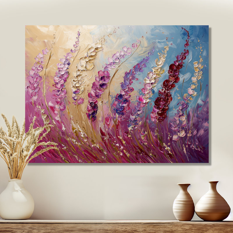 Wolff - Floral Wall Art, H 30 po x l 40 po, Toile tendue, Ne s’applique pas