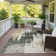 Machine Washable Indoor/Outdoor Skiljo ACN2347 Abstract Rug