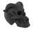 Refractory Materials Fireproof Imitated Human Fire Pit Skulls Gas Log For NG, LP Wood Fireplace, Firepit, Campfire, Halloween Decor, BBQ