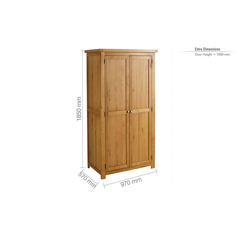 Hagberg 2 Door Wardrobe