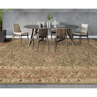 Hand Knotted Wool Oriental Indoor Rug