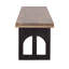Banc en bois massif Gerkin