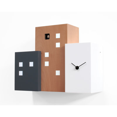 Beckner Wood Wall Clock