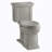 Tresham 1.28 GPF Water Efficient Elongated Two-Piece Toilet (Seat Not Included)-101431468-10642273