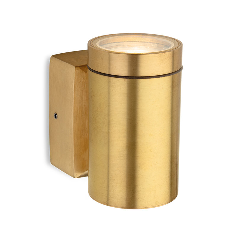 Brass 102cm H Outdoor Armed Sconce