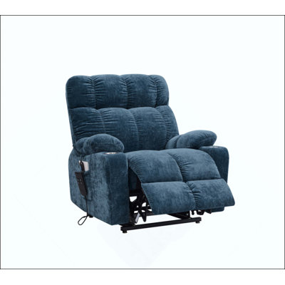 Dual OKIN Motor Power Lift Recliner Chair  For Elderly Infinite Position Lay Flat 180° Recliner With Heat Massage