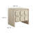 Toscana 2-Drawer Nightstand In Travertine