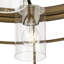 Lustre géométrique à 4 lumières Jhuhi-816690838