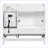 Modern Bathroom Vanity with USB Charging and Drawers-102673833