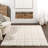 Christabel Checkered High-Low Shag Area Rug-1694814542