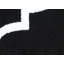 Tapis noir / blanc Anrey