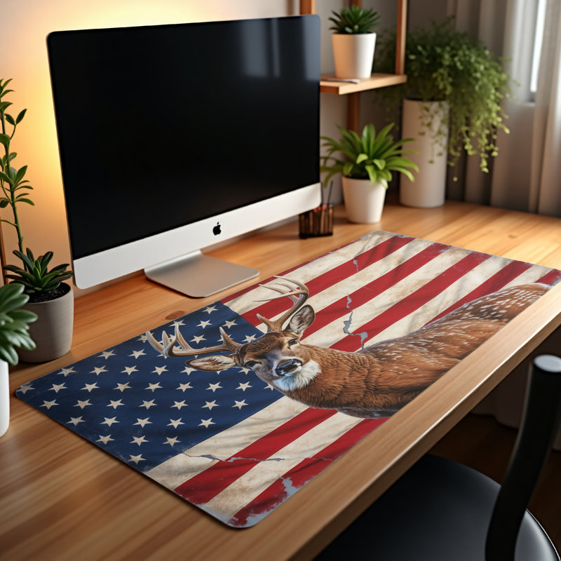 Polyester Desk Pad, 31.5x15.5