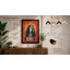 Sacred Basset Hound Retro - Framed Print-905326519-905326522