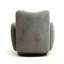 Fauteuil d'appoint pivotant à 360 ° en chenille-130132675