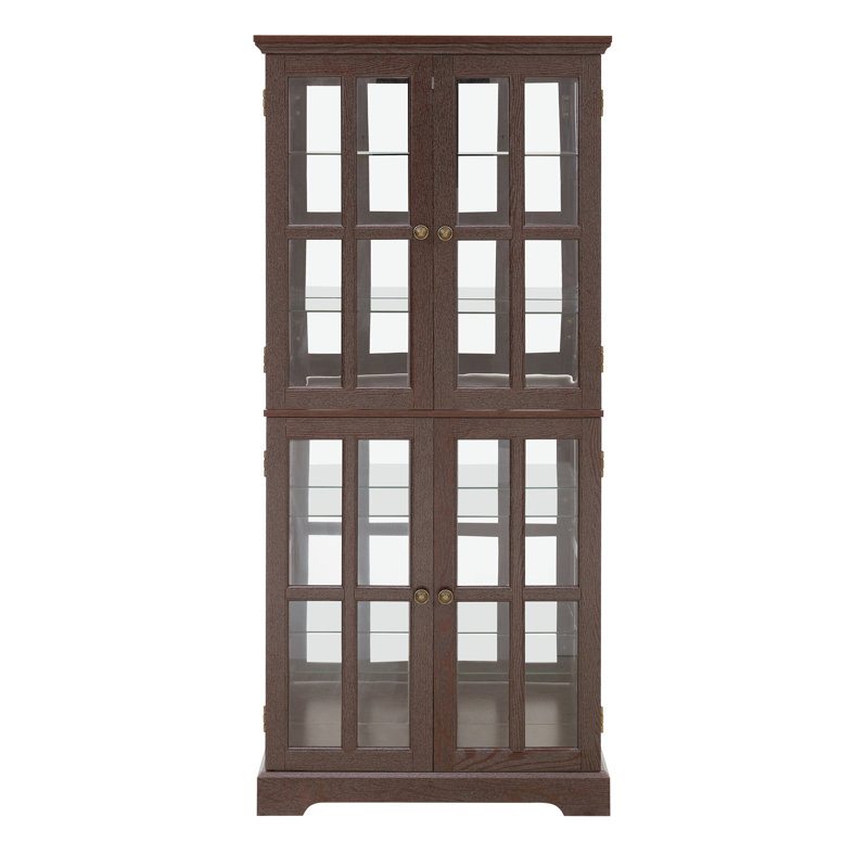 Curio Display Cabinet, Cherry