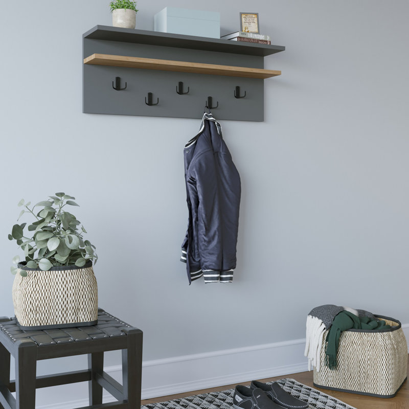 Portemanteaux Jimenez, Chêne / anthracite