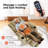 27.2" Extra Wide Dual Motor Power Recliner Lift Chair with Massage and Dual Heating, Infinite Position, Fabric-1854743120
