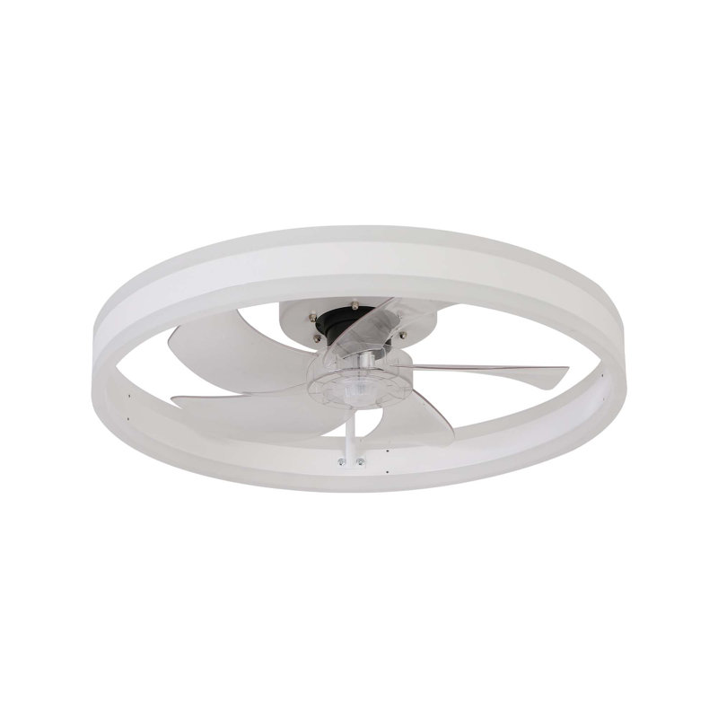 Ventilateur de plafond avec lumières - DEL à intensité variable, Blanc