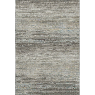 Premium Machine Washable Alijah AMF1264 Stripes Rug