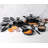 Basic Essentials 32PC Non-Stick Aluminum Cookware Set