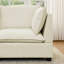 Canapé modulaire à 4 places avec 2 repose-pieds et canapé-lit en chenille Comfy Cloud-788034799