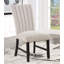 Parson Chair Boucle Fabric 2Pc