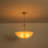 4-Light Alabaster Glass Chandelier