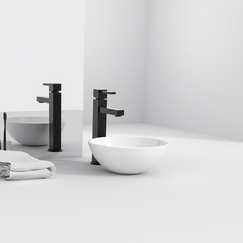 Ceramic Circular/Round Vitreous Vanity Vessel Bathroom Sink