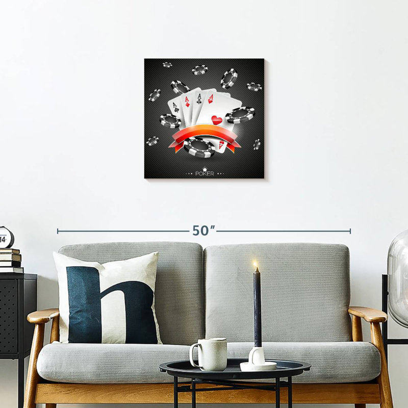 Senne Poker Chips And Aces