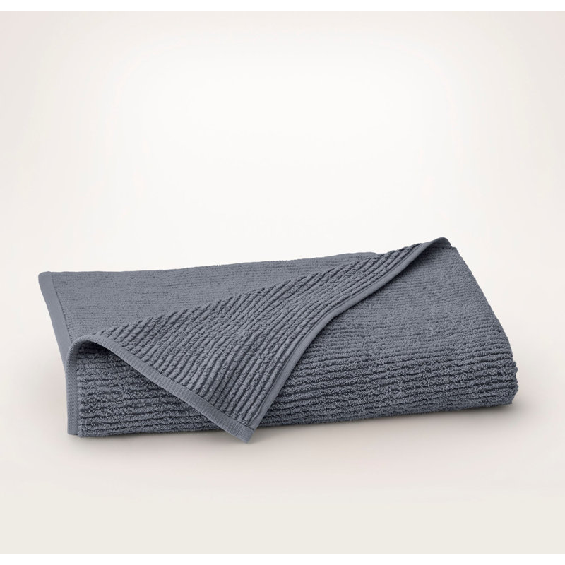 Turkish Ribbed Ribbed Bath Sheet, Mineral