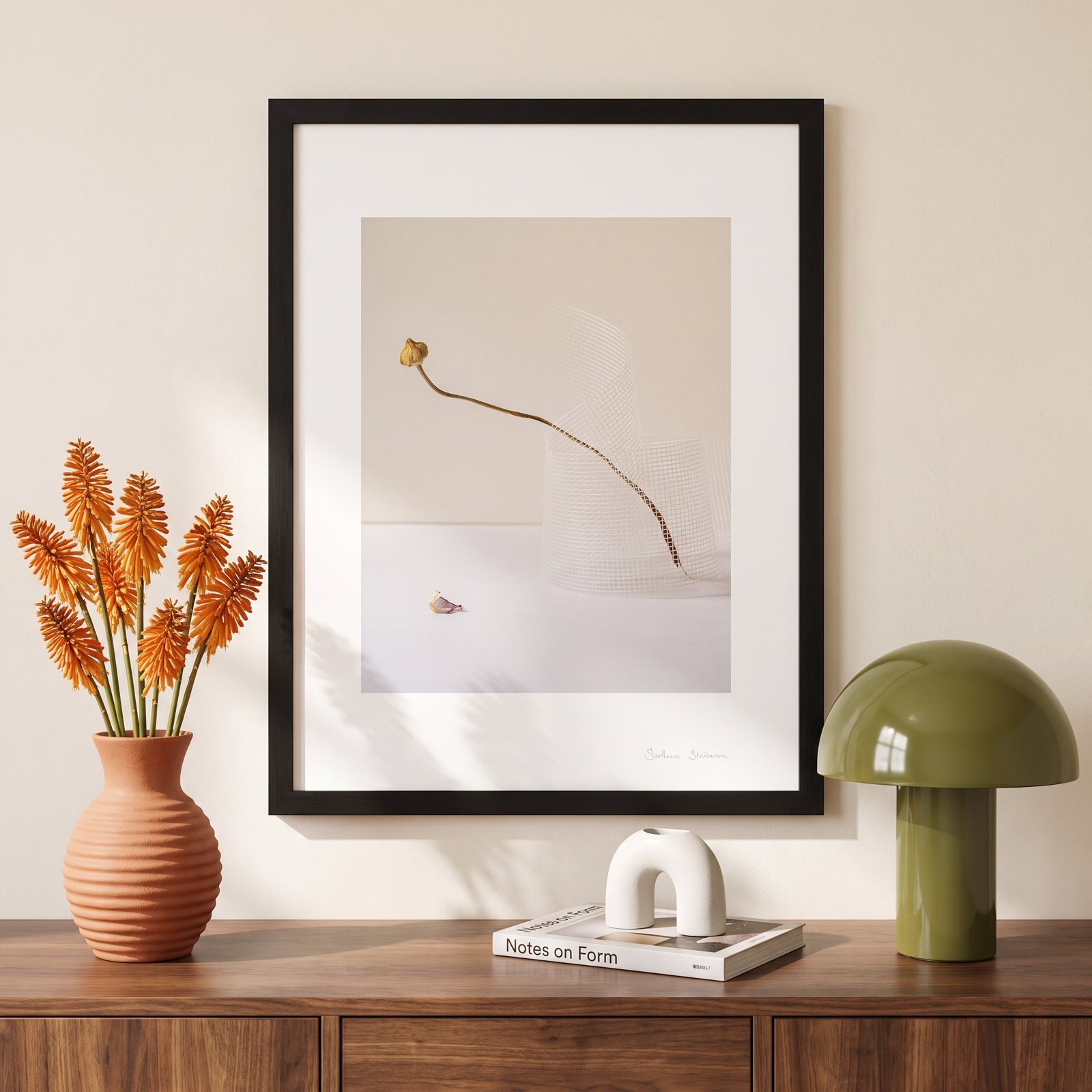 Lombard "Balance 2" Photo Print, 25" H x 20" W x 1.25" D, Black