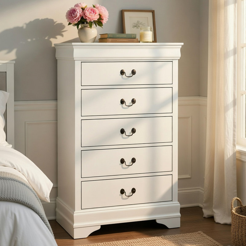 31.25 " W 5 - Drawer Dresser