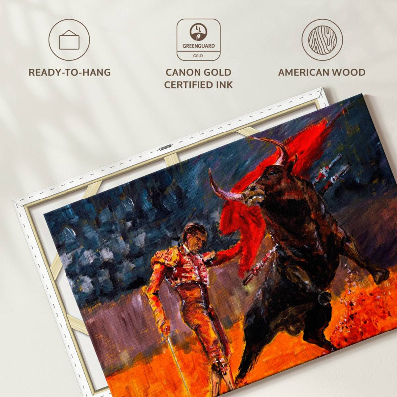 Leisha Great Matador, 26" H x 39" W